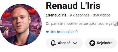 renaud l'iris immobilier